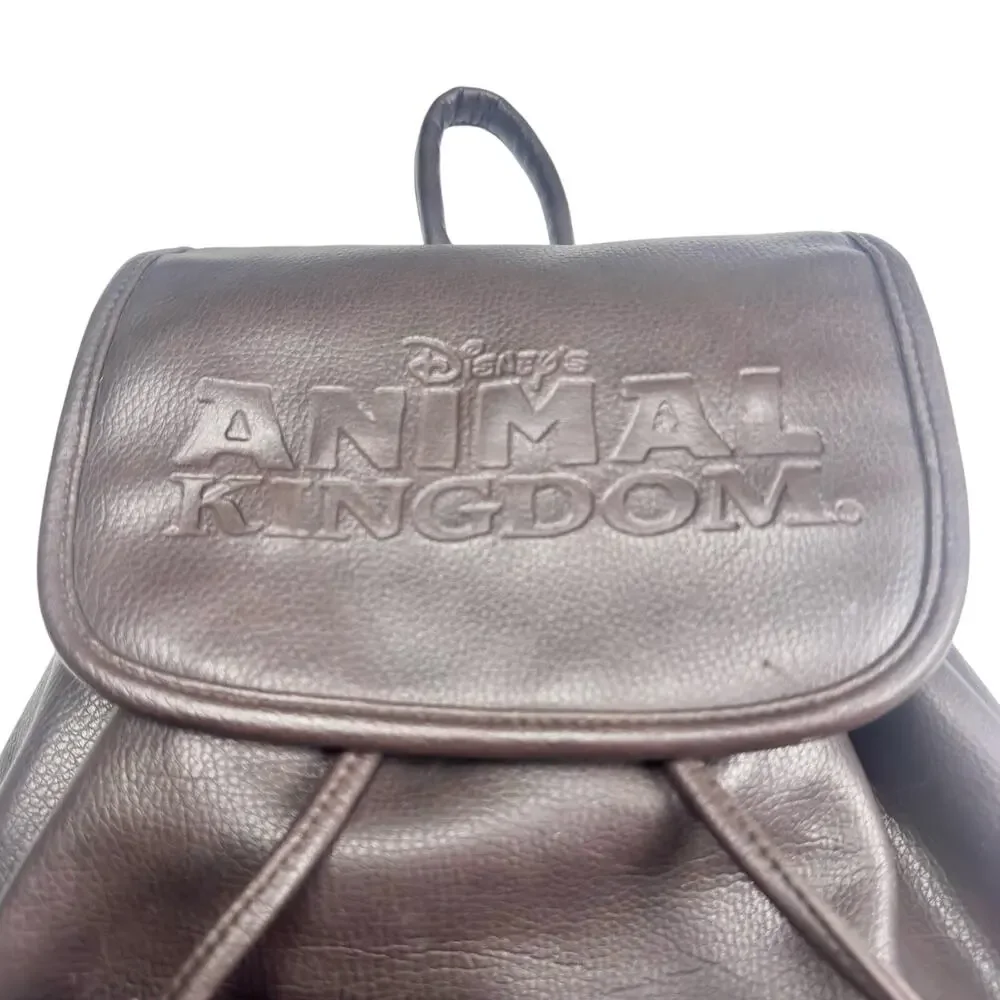 Disney | Women | Vtg 90s-00s Animal Kingdom Tree Of Life Faux Leather Backpack